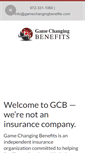 Mobile Screenshot of gamechangingbenefits.com